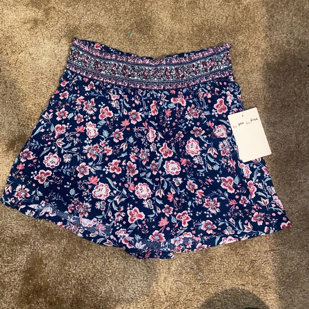 Flower Soft Shorts